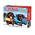 2025 Willow Creek Press Daily Desk Box Calendar, 5-1/2” x 6-1/4”, Crusoe the Celebrity Dachshund, January to December 2025, 40768 1 thumbnail image