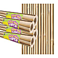 Teacher Created Resources® Better Than Paper® Bulletin Board Paper Rolls, 4' x 12', Bamboo, Pack Of 4 Rolls