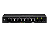 Ubiquiti EdgeSwitch 10X - Switch - managed - 8 x 10/100/1000 + 2 x Gigabit SFP - rack-mountable, wall-mountable - DC power 1 thumbnail image