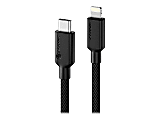 ALOGIC Elements Pro - Lightning cable - 24 pin USB-C male to Lightning male - 6.6 ft - black