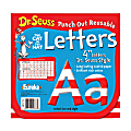 Eureka® Dr. Seuss™ Reusable Punch Out Deco Letters, 4", 217 Pieces 1 thumbnail image