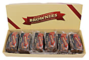 Barry's Gourmet Brownies Double Chocolate Chunk Brownies, 2 Oz, Box Of 6