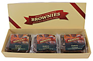 Barry's Gourmet Brownies Raspberry Chocolate Chunk Brownies, 4 Oz, Box Of 3