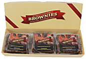 Barry's Gourmet Brownies Double Chocolate Chunk Brownies, 4 Oz, Box Of 3