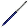 SKILCRAFT® Multifunction Ballpoint Pen/Stylus, 0.5 mm, Medium Point, Blue Barrel, Blue Ink (AbilityOne 7520-01-643-8195)