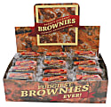 Barry's Gourmet Brownies, Peanut Butter Chocolate Chunk, 2 Oz, 24 Brownies Per Pack, Box Of 8 Packs