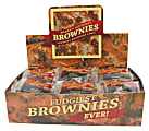Barry's Gourmet Brownies, Raspberry Chocolate Chunk, 4 Oz, 12 Brownies Per Pack, Box Of 2 Packs