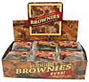 Barry's Gourmet Brownies, Peanut Butter Chocolate Chunk, 4 Oz, 12 Brownies Per Pack, Box Of 2 Packs