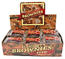 Barry's Gourmet Brownies, Salted Caramel Chocolate Chunk, 4 Oz, 12 Brownies Per Pack, Box Of 2 Packs