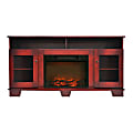 Cambridge Savona Fireplace Mantel with Electronic Fireplace Insert - Indoor - Freestanding