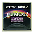 TDK LTO Ultrium 2 Data Cartridge, 200GB