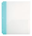 Office Depot® Brand Binder Pocket Folder, Letter Size, Blue 1 thumbnail image
