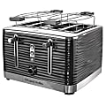 Russell Hobbs Retro 4-Slice Toaster, 9"H x 9"W x 13"D, Black 1 thumbnail image