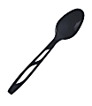 Highmark® Plastic Utensils, Full-Size Spoons, Black, Box Of 1,000 Spoons 1 thumbnail image
