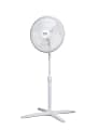 Black+Decker Pedestal Fan, 47-1/4”H x 27-1/2”W x 27-1/2”D, White 1 thumbnail image