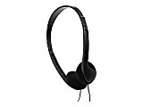 AVID AE-08 - Headphones - on-ear - wired - 3.5 mm jack - black 1 thumbnail image