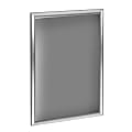 Azar Displays Steel Vertical/Horizontal Snap Frames, 11" x 17", Silver, Pack Of 10
