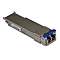 StarTech.com 40GBASE-LR4 MSA Compliant QSFP+ Module - LC Connector - Fiber QSFP+ Transceiver - Lifetime Warranty - 40 Gbps - Max. Transfer Distance 10 km (6.2 mi) - 40GBASE-SR4 fiber transceiver adds reliable 40Gb over fiber