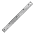 Westcott® Stainless Steel Ruler, 12"/30cm 1 thumbnail image