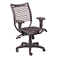 Balt® Banded Managerial Mid-Back Chair, 38 1/2"H x 19"W x 19"D, Black