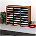 Fellowes Literature Organizer 24 Compartments 23 716 H x 29 716 W x 11