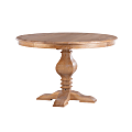 Powell Halpin Dining Table, 30-2/5”H x 47-1/4”W x 47-1/4”D, Honey