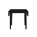 Linon Thames Drop Leaf Table, 30”H x 48”W x 30”D, Black