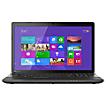 Toshiba Satellite C75-A7120 17.3" LCD Notebook - Intel Core i3 (4th Gen) i3-4000M Dual-core (2 Core) 2.40 GHz - 6 GB DDR3L SDRAM - 500 GB HDD - Windows 8.1 64-bit - 1600 x 900 - TruBrite - Satin Black in Trax Horizon 1 thumbnail image