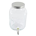 Gibson Home General Store Glass Jar Beverage Dispenser, 1.1 Gallon, Clear 1 thumbnail image