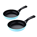 Bergner 2-Piece Fry Pan Set, Retro Blue 1 thumbnail image