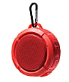 GNBI Waterproof Bluetooth® Speaker, 3-1/4"H x 3-1/2"W x 1-1/2"D, Red