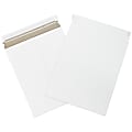 Partners Brand Self-Seal Stayflats® Plus Express Pouch Mailers, 9 3/4" x 12 1/4", White, Pack Of 25 1 thumbnail image