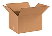 Partners Brand Corrugated Boxes, 16" x 13" x 10", Kraft, Pack Of 25