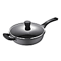 Bergner Covered Sauté Pan, 11", 4 Qt, Retro Gray