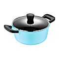 Bergner 4.5-Quart Aluminum Dutch Oven, Retro Blue 1 thumbnail image