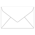 Gartner Studios® Envelopes, A9, Gummed Seal, White, Box Of 50