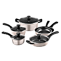 Bergner 10-Piece Aluminum Cookware Set, Champagne 1 thumbnail image