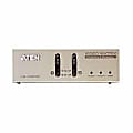 Aten VS0202 2-Port Video Matrix Switch-TAA Compliant - 2x HD-15 Video In, 2x HD-15 Video Out, 2x Audio Line In, 2x Audio Line Out - VS0202 1 thumbnail image