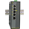 Perle IDS-105GPP-S2SC70 - with Power Over Ethernet - 6 Ports - 10/100/1000Base-T, 1000Base-ZX - 2 Layer Supported - Twisted Pair, Optical Fiber - Rail-mountable, Wall Mountable, Panel-mountable - 5 Year Limited Warranty