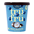 Tru Fru Nature's Blueberries Frozen Fresh In White & Dark Chocolate, Carton Of 8 Tubs