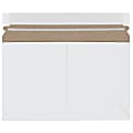 Office Depot® Brand Side Loading Stayflats® Lite Mailers, 9" x 6", White, Pack of 200 