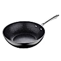 Masterpro Vital Aluminum Non-Stick Wok Pan, 11”, Black 1 thumbnail image
