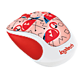 Logitech® M325c Wireless Mouse, Flamingo