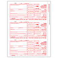 ComplyRight™ 1099-PATR Tax Forms, 3-Up, Federal Copy A, 8-1/2” x 11”, Pack Of 150 Forms 1 thumbnail image