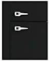 Avanti Retro Compact Refrigerator, 2-Door, 3 Cu Ft, 34-1/2"H x 19-1/2"W x 21"D, Black 1 thumbnail image