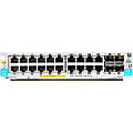 HPE 20-port 10/100/1000BASE-T PoE+ / 4-port 1G/10GbE SFP+ MACsec v3 zl2 Module - For Data Networking, Optical Network - 20 RJ-45 1000Base-T LAN