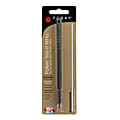 FORAY® Size-It Ballpoint Pen Refills, Fine Point, 0.6mm, Black, Pack Of 2 1 thumbnail image