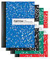 Office Depot® Brand Mini Marble Composition Books, 3-1/4" x 4-1/2", Narrow Ruled, 80 Sheets Per Book, Assorted Colors, Pack Of 4 1 thumbnail image