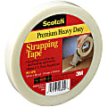 3M® 8932 Strapping Tape, 3/8" x 60 Yd., Clear, Case Of 96