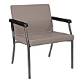 Office Star™ Worksmart® Bariatric Big & Tall Guest Chair, Stratus/Gunmetal Gray